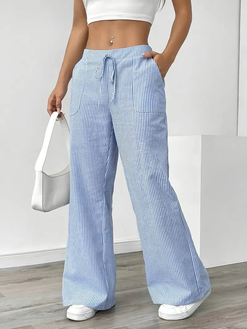 Karina | Stylish Striped Pants