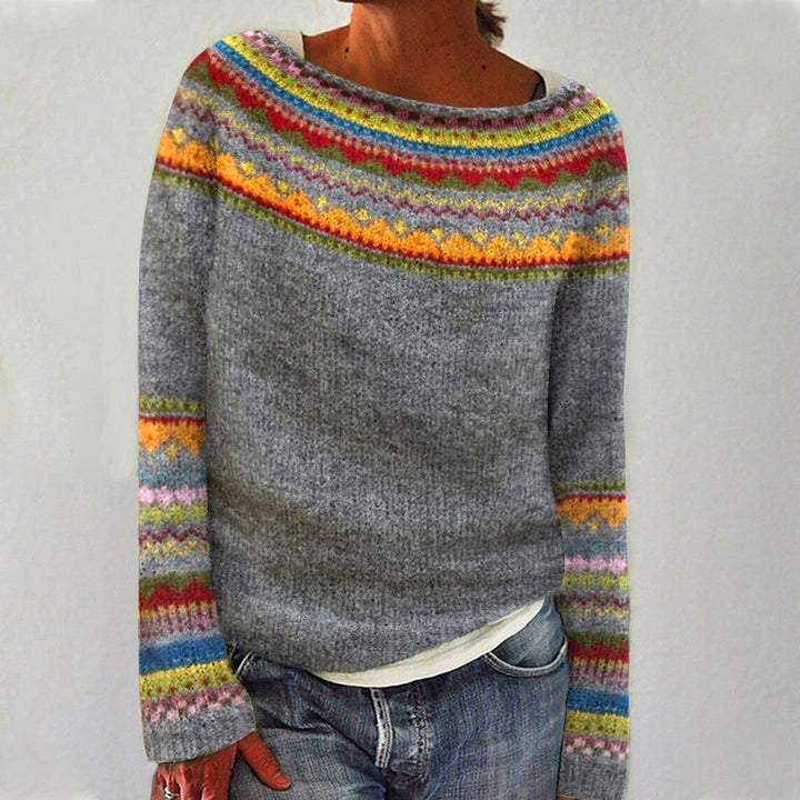 Amelie - Retro Knitted Jumper