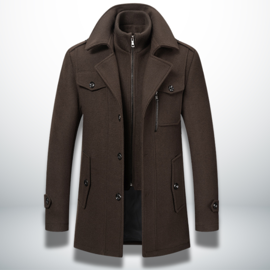 Don The Man Elegant and Cosy Men's Coat
