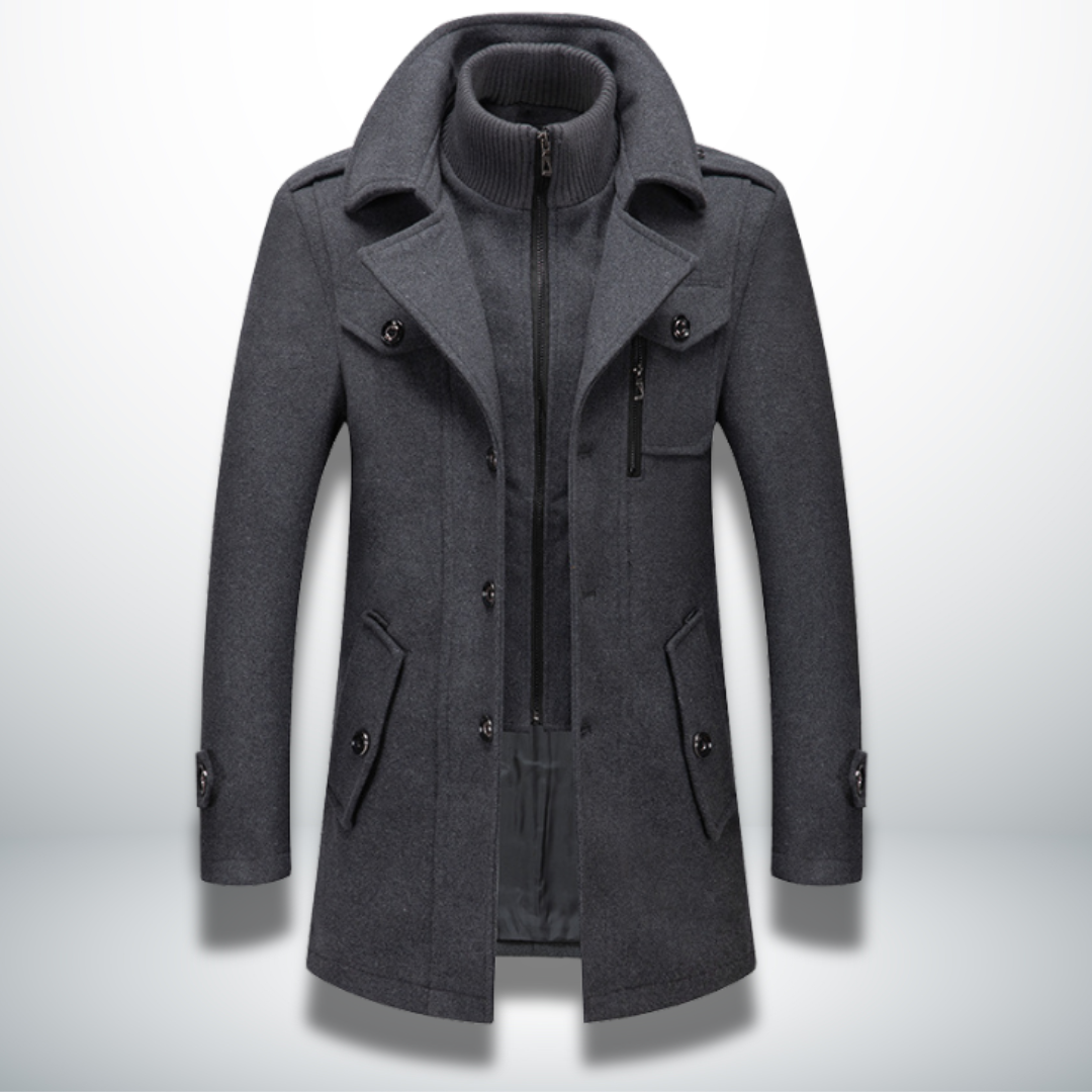 Don The Man Elegant and Cosy Men's Coat