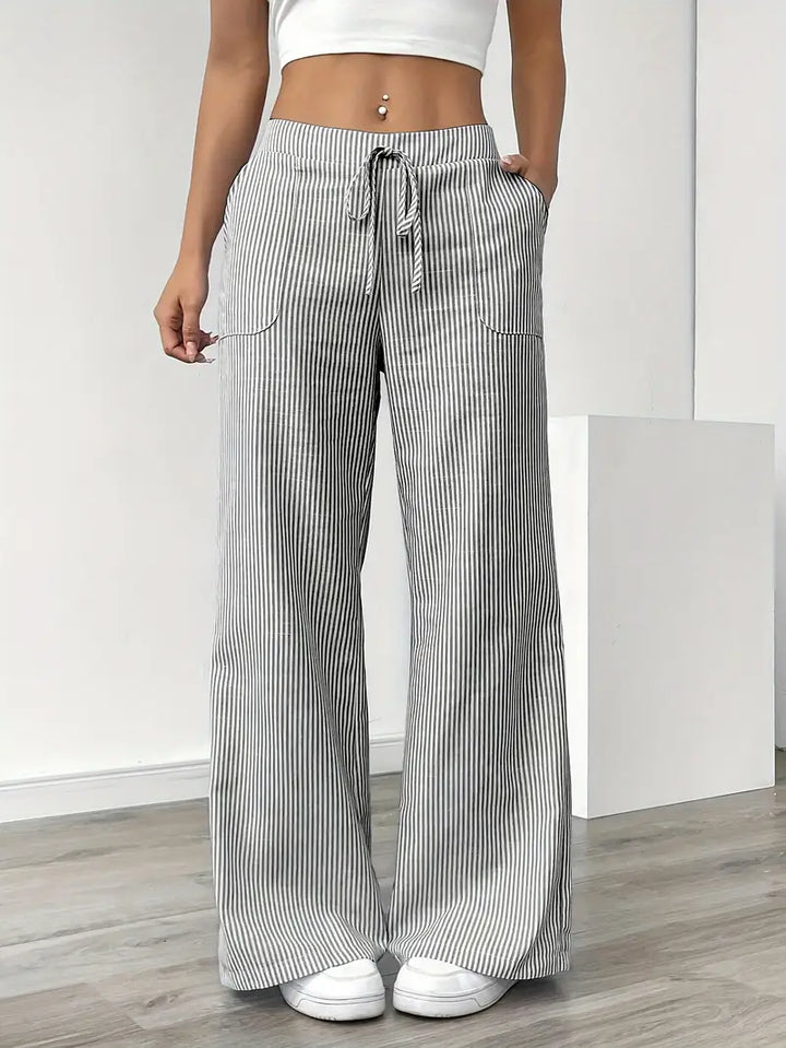 Karina | Stylish Striped Pants