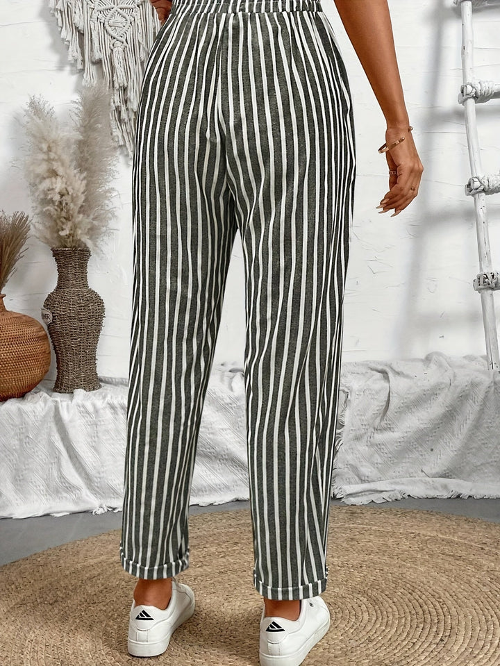 Ava Striped Pants