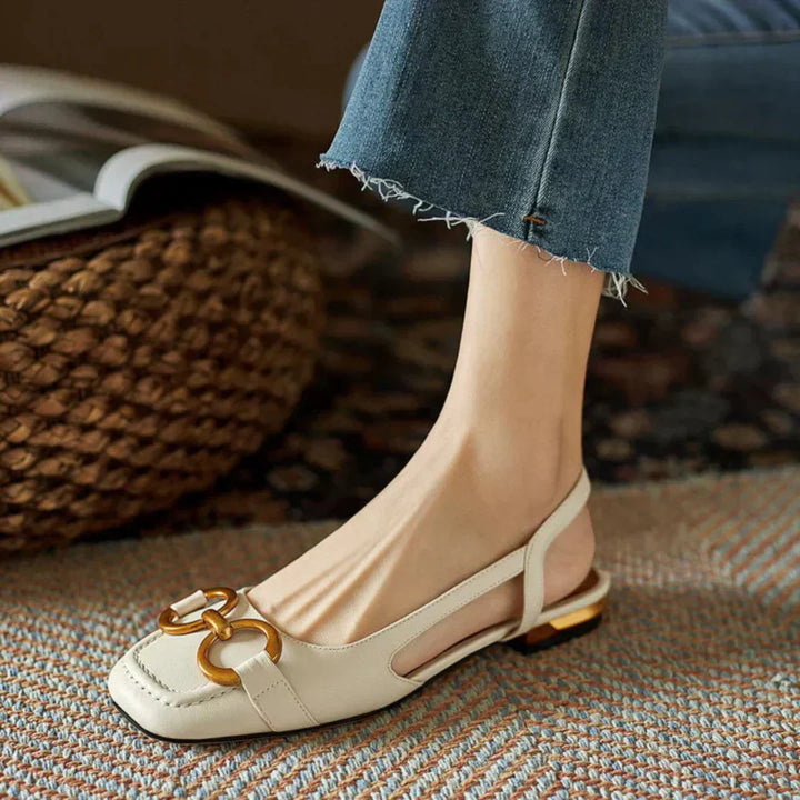 Open Ballet Flats | Casual Elegance | Everyday Comfort