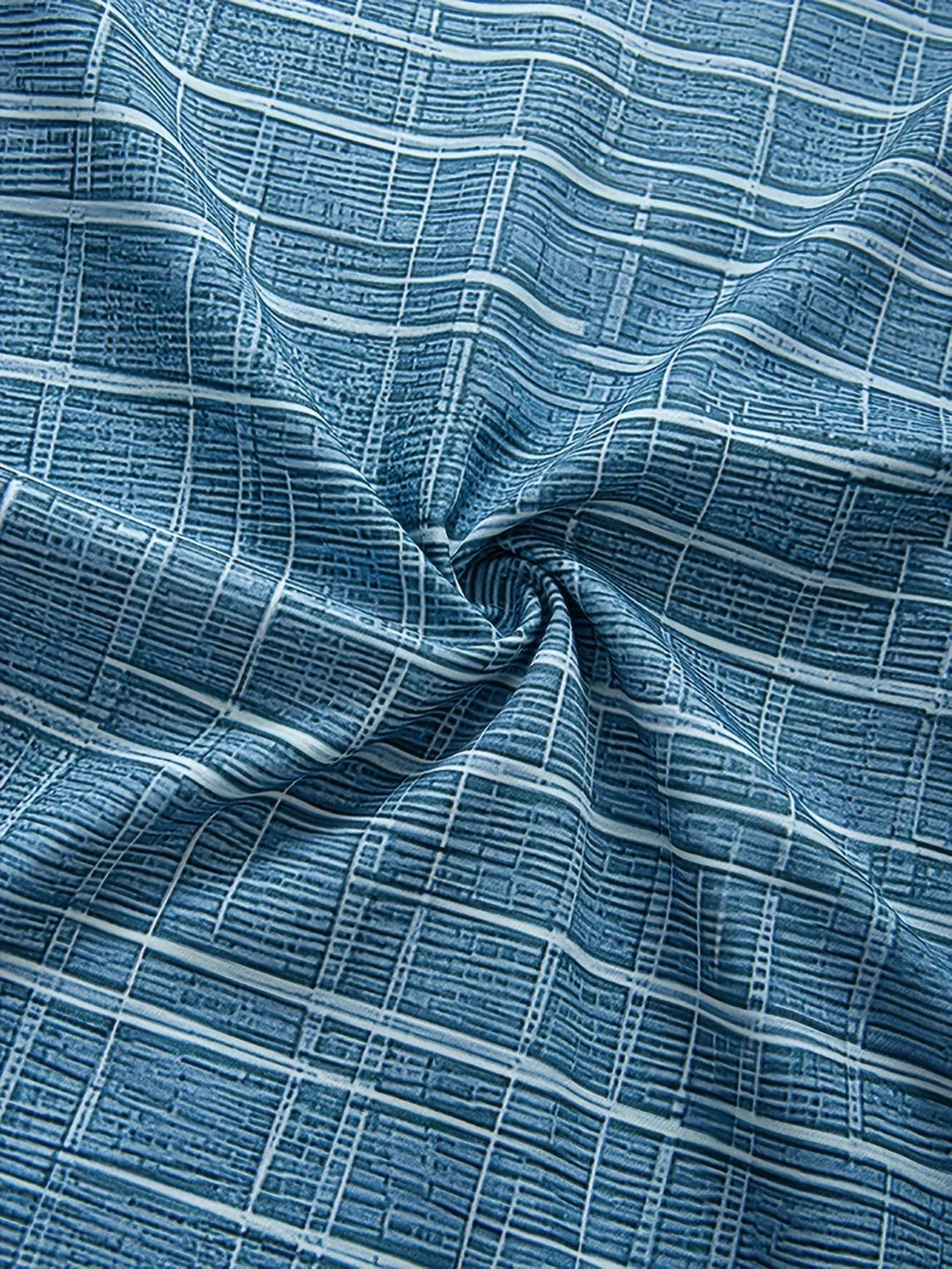 Haroyan Stylish Plaid Stripe Pattern Shirt