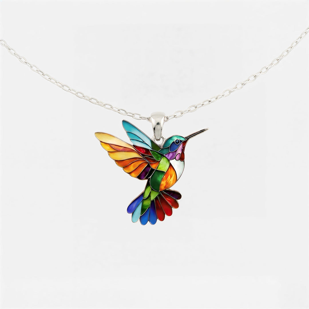 Lucia | Hummingbird Glow Pendant Necklace