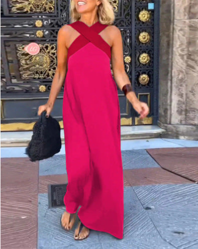 Daphne | Dress with Crossed Cut