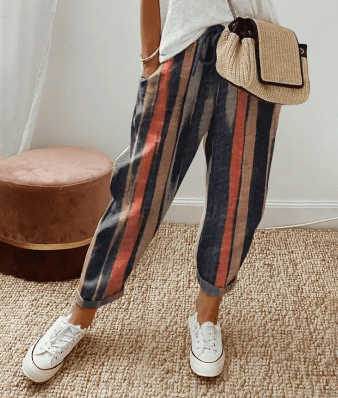 Annabel Relaxed Linen Trousers