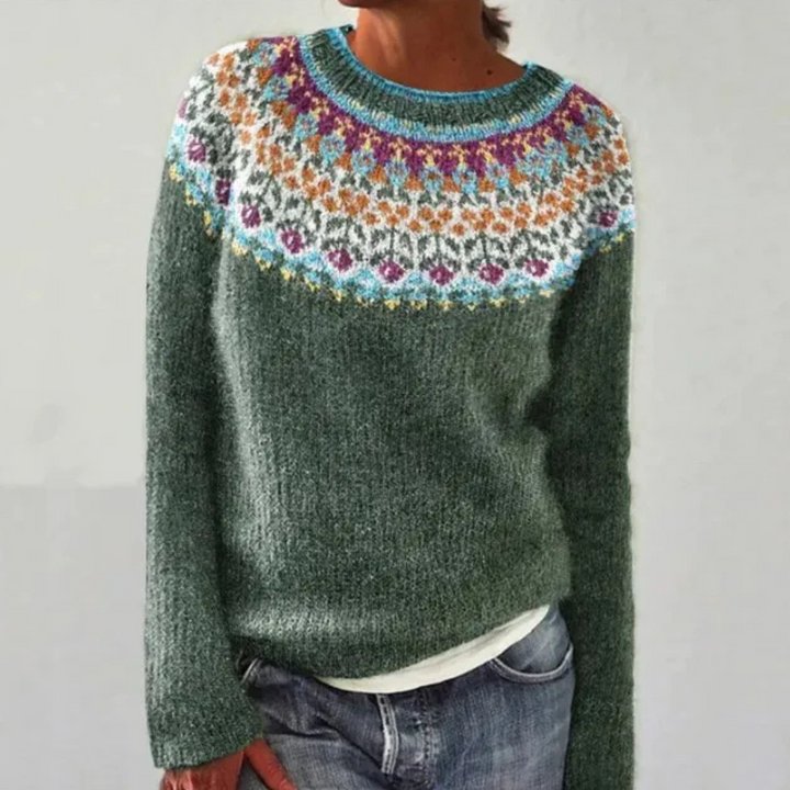 Amelie - Retro Knitted Jumper