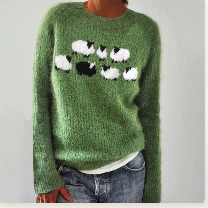 Amelie - Retro Knitted Jumper