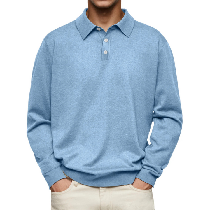 Mason Modern Long Sleeve Polo