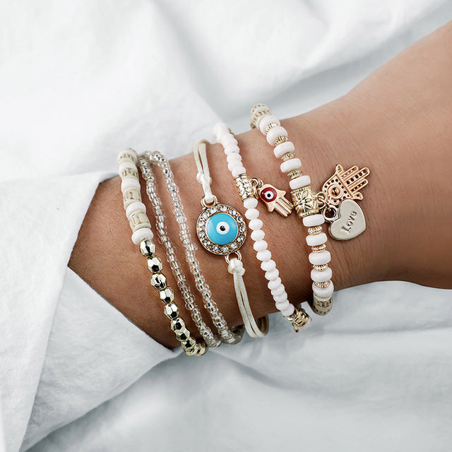Dionne | Hamsa Bracelet Pack