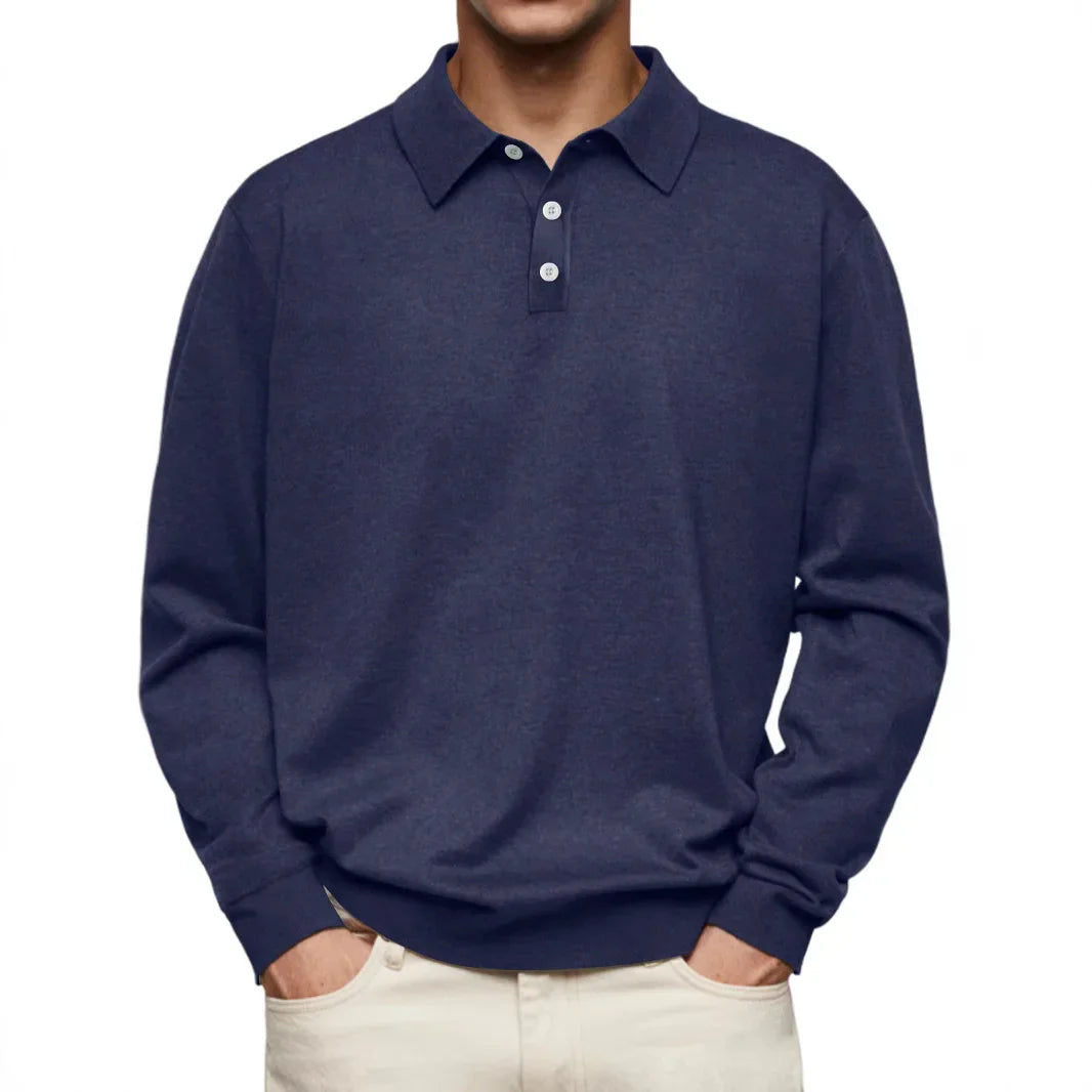 Mason Modern Long Sleeve Polo