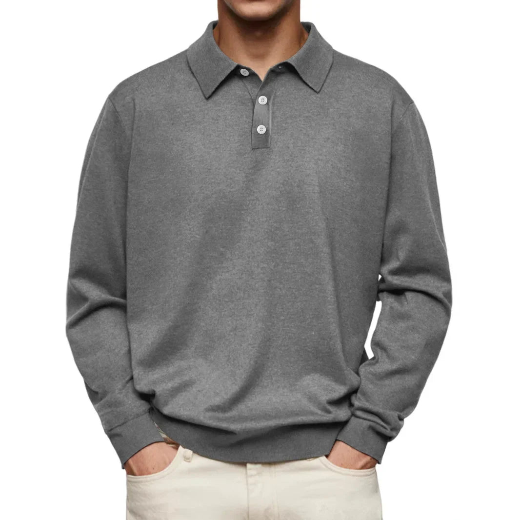 Mason Modern Long Sleeve Polo