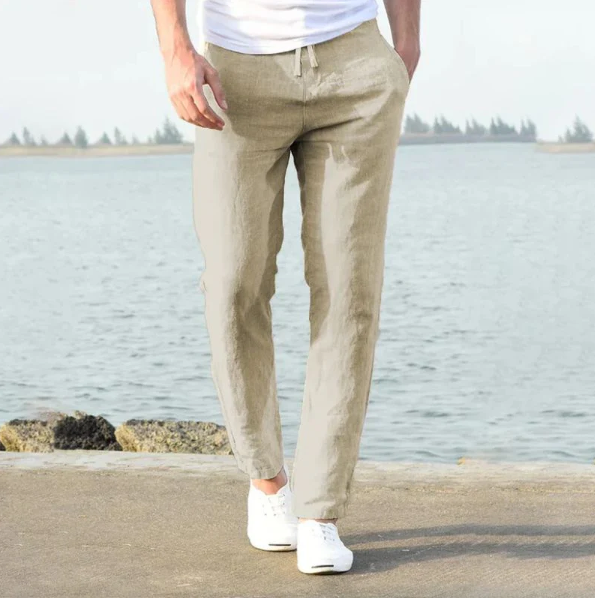 Christopher Casual Linen Pants