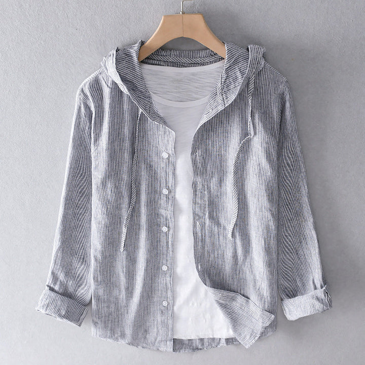 Logan Breathable Linen Shirt