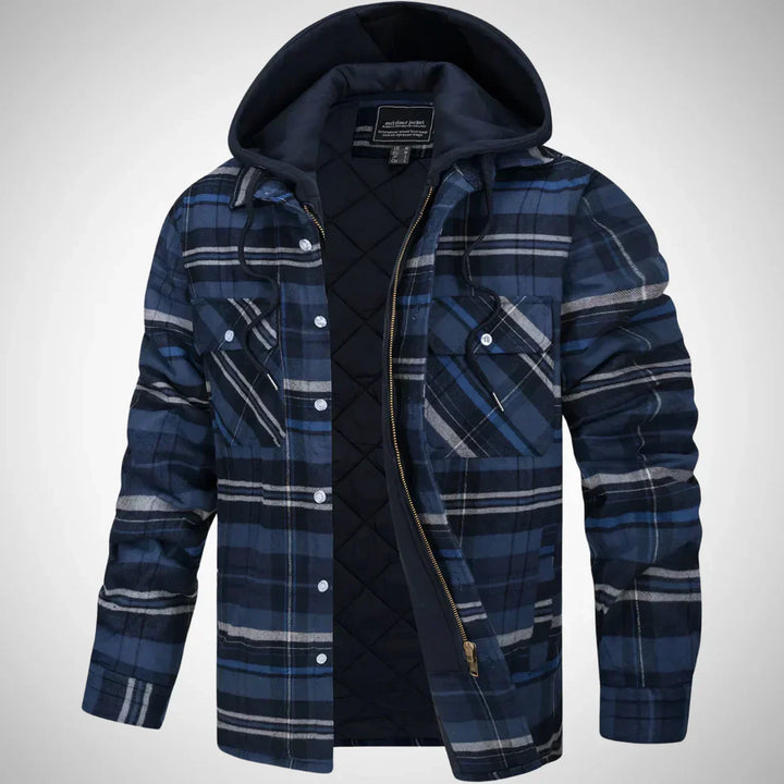 Rogue Plaid Hooded Jacket