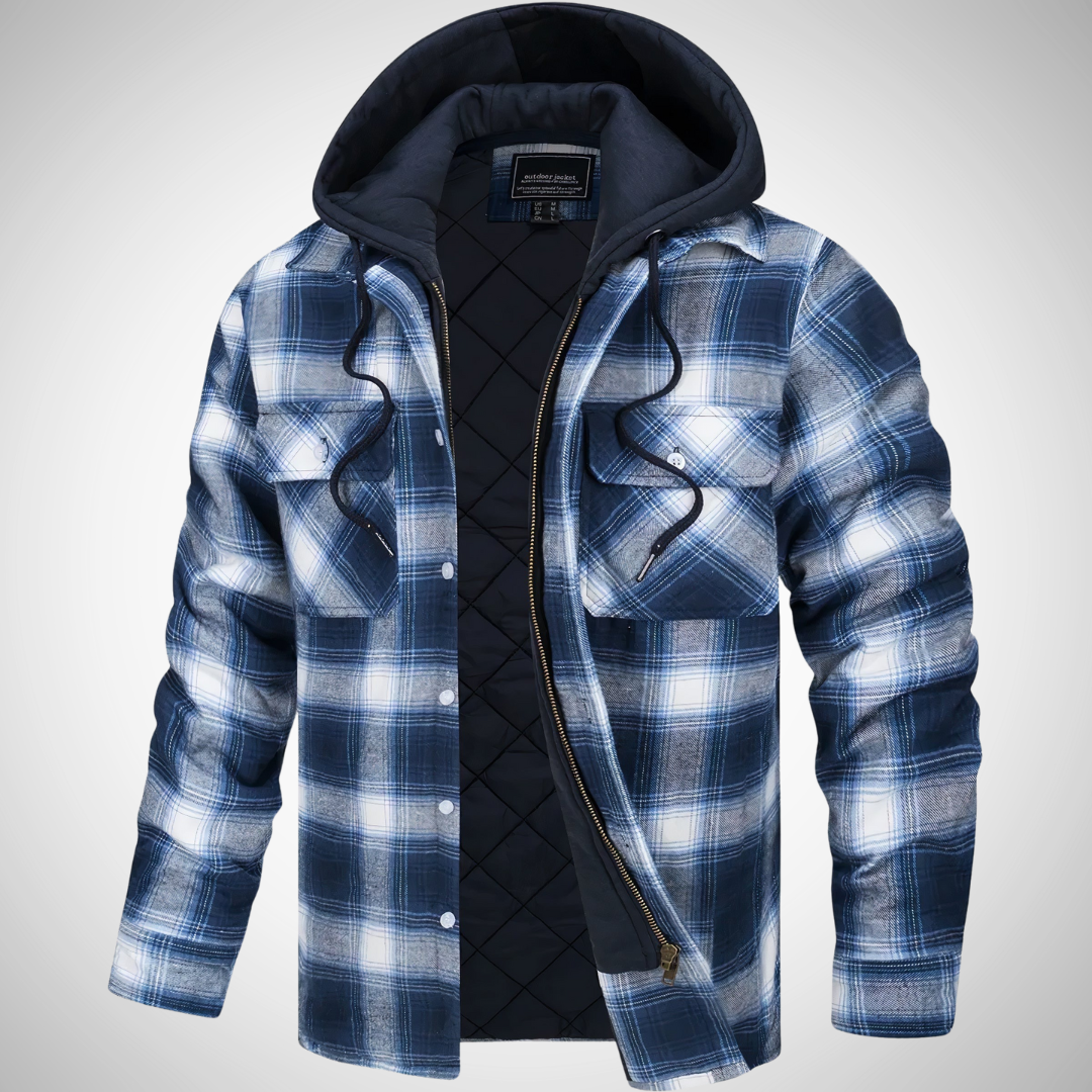 Rogue Plaid Hooded Jacket