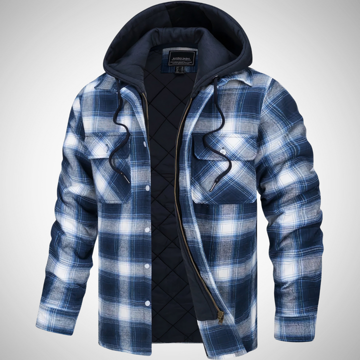 Rogue Plaid Hooded Jacket