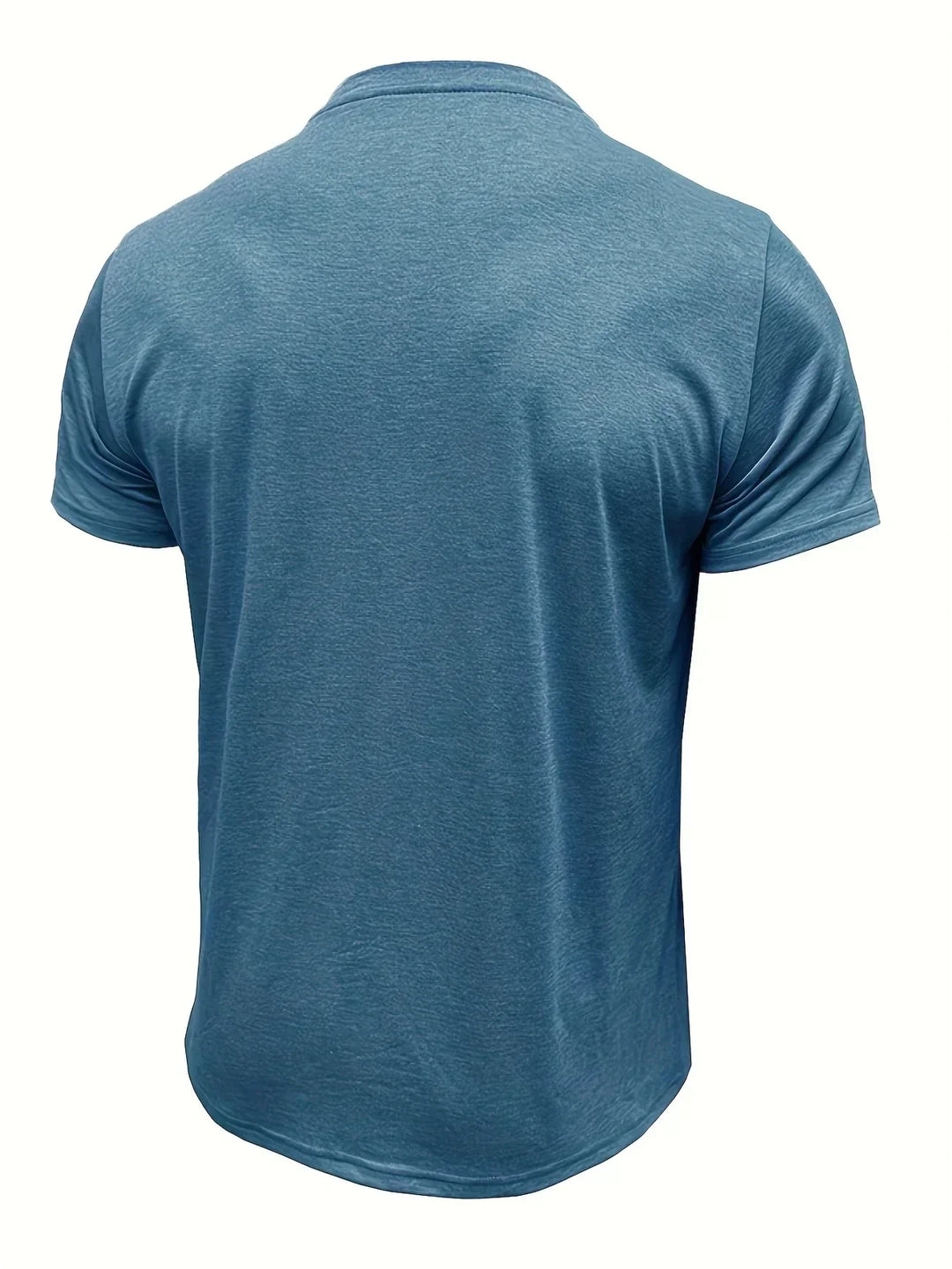 Saxon Elegant Round Neck T Shirt With Pocket