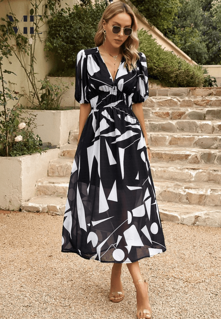 Nicole | Elegant Summer Maxi Dress