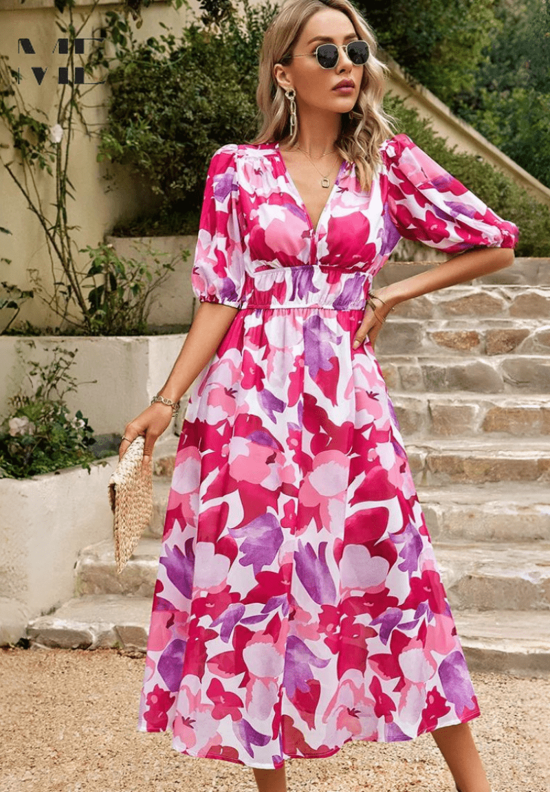 Nicole | Elegant Summer Maxi Dress