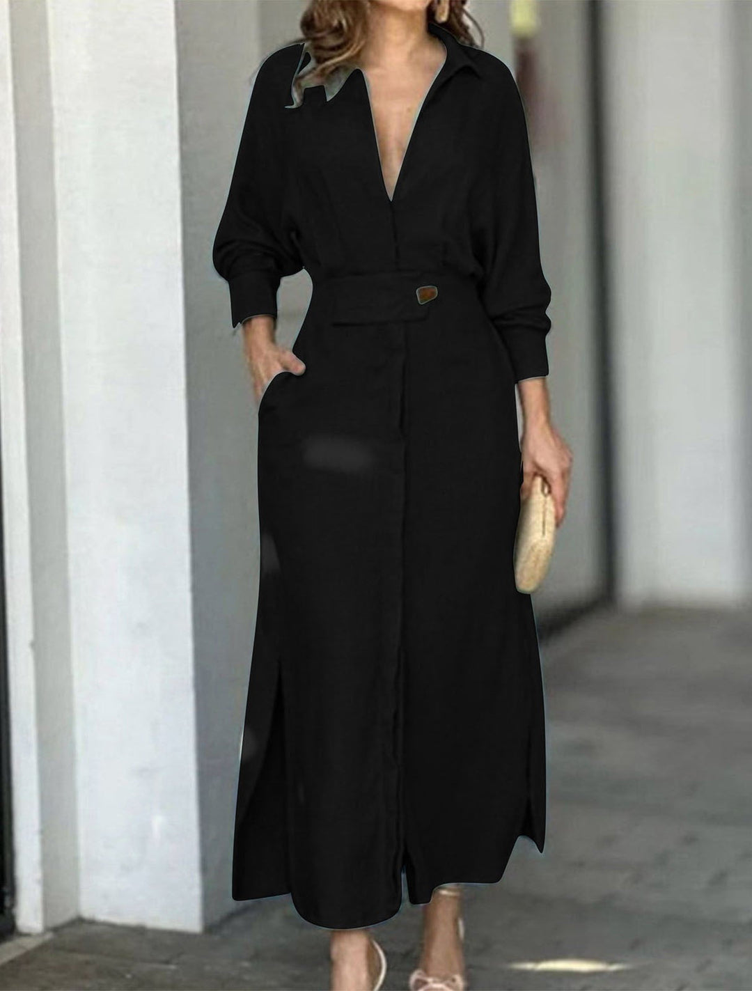 Talley | Linen Maxi Dress