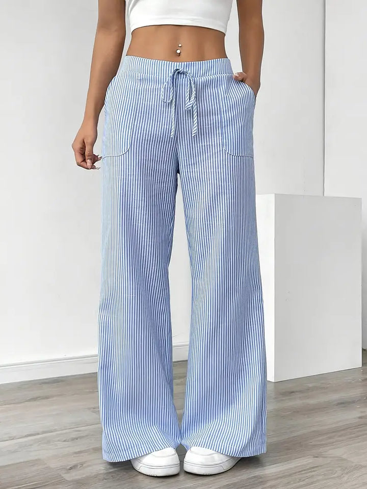 Karina | Stylish Striped Pants
