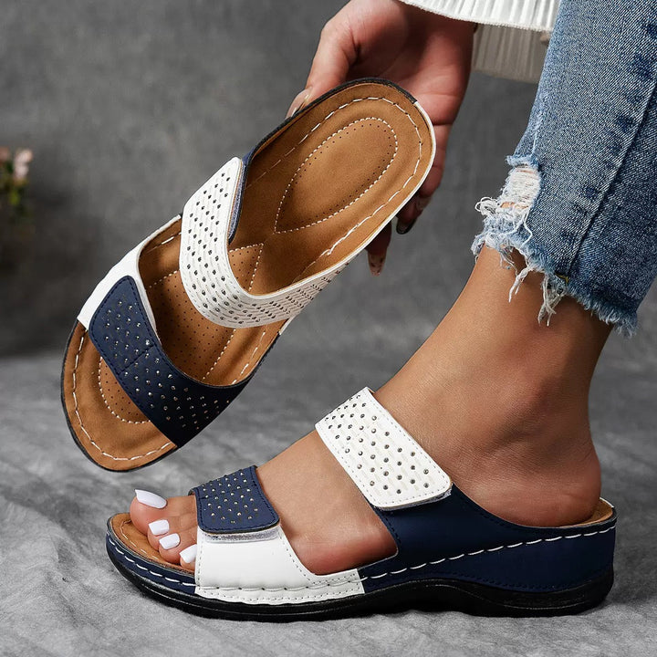 Ortholuxe™ – Breathable orthopedic slip-on sandals