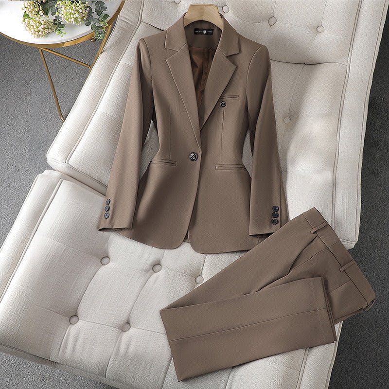 Claudia | Effortless Stylish Blazer Trousers Set