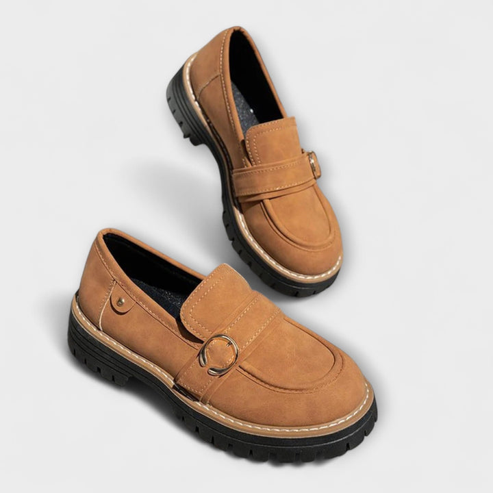 Lora – Casual Round Toe Loafers