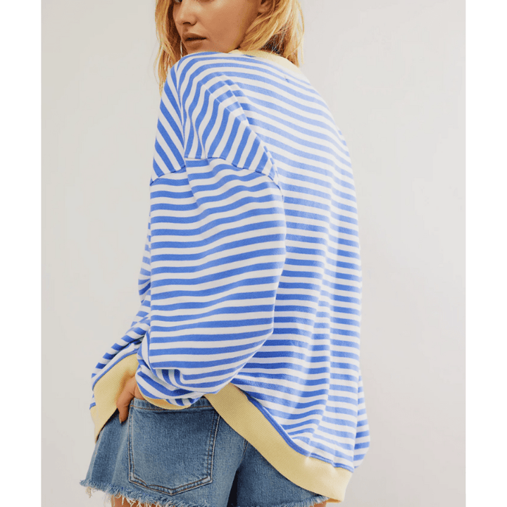 Emery | Relaxed Striped Women’s Sweatshirt
