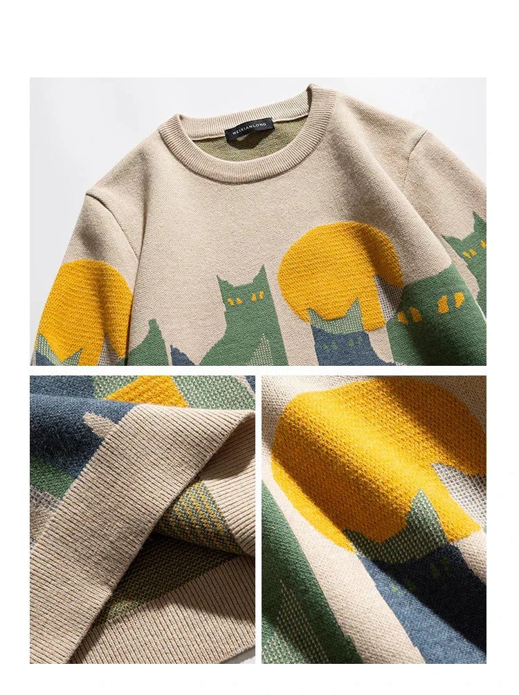 Felix | Stylish Cat Sweater