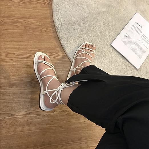 Gloria | Minimalist Roman Strap Sandals