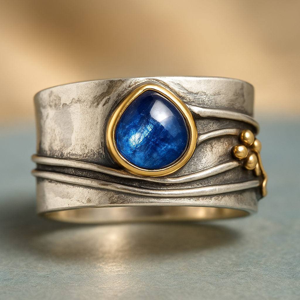 Bella | Bohemian Gemstone Meditation Ring