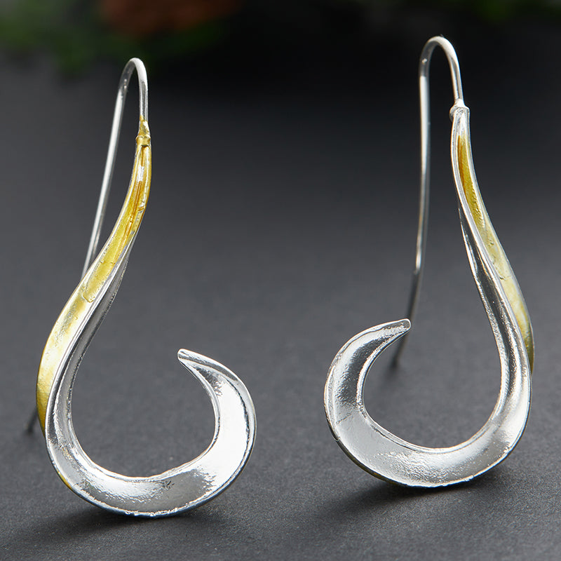 Vintage Gold Hanging Earrings