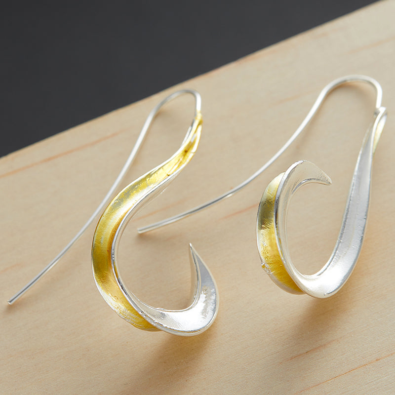 Vintage Gold Hanging Earrings