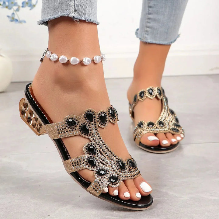 Solandra | Elegant Jeweled Women’s Sandals