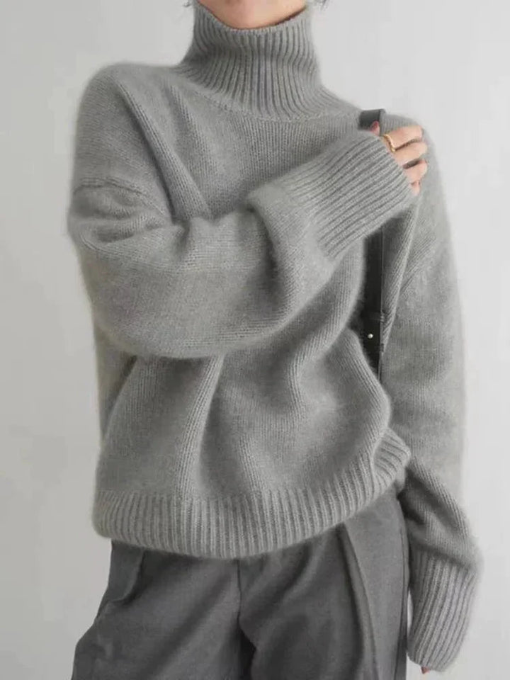 Lilly - Turtleneck Comfy Sweater