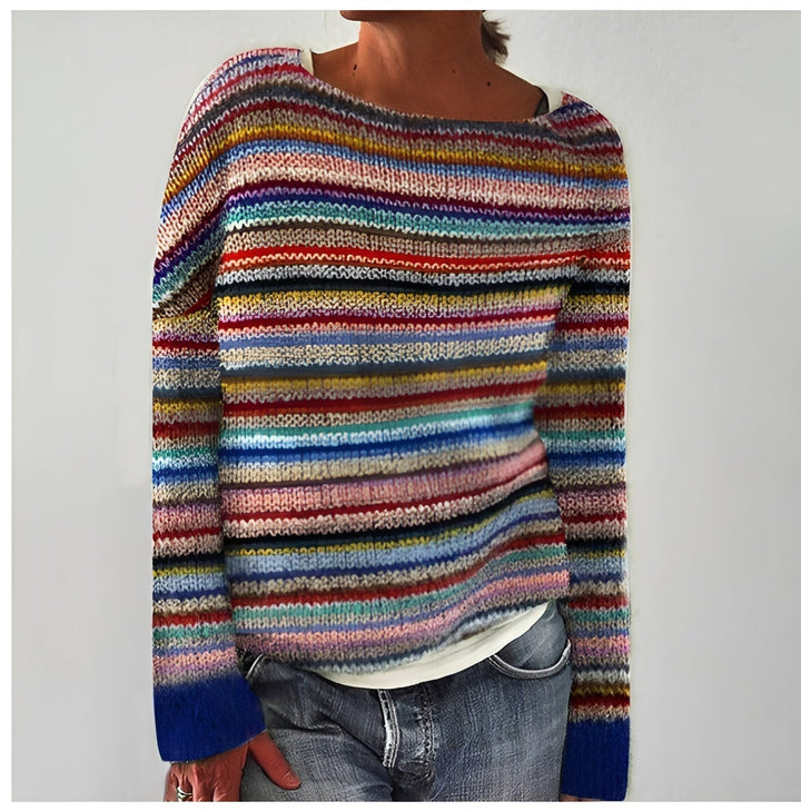 Nina | Retro Knitted Sweater