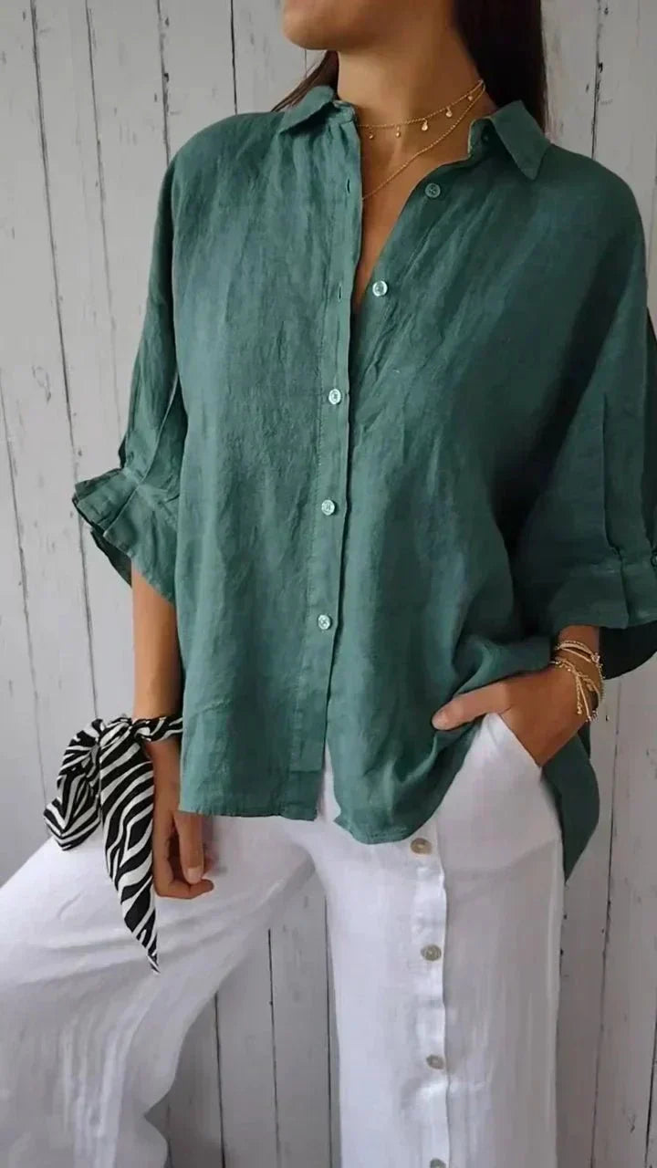 Olivia | Elegant Button-Down Shirt