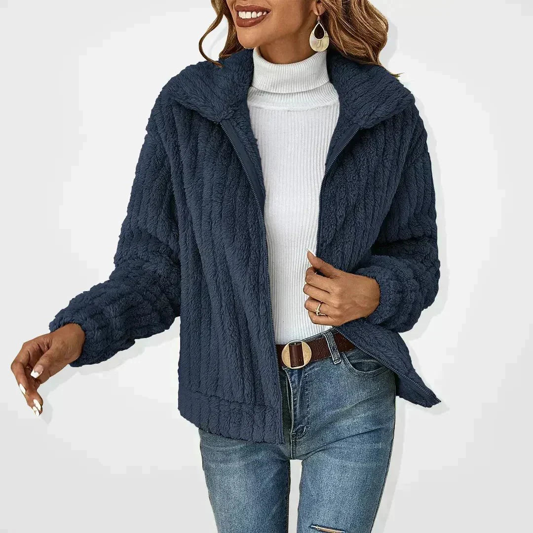 Rhonda - Casual Plushy Cardigan