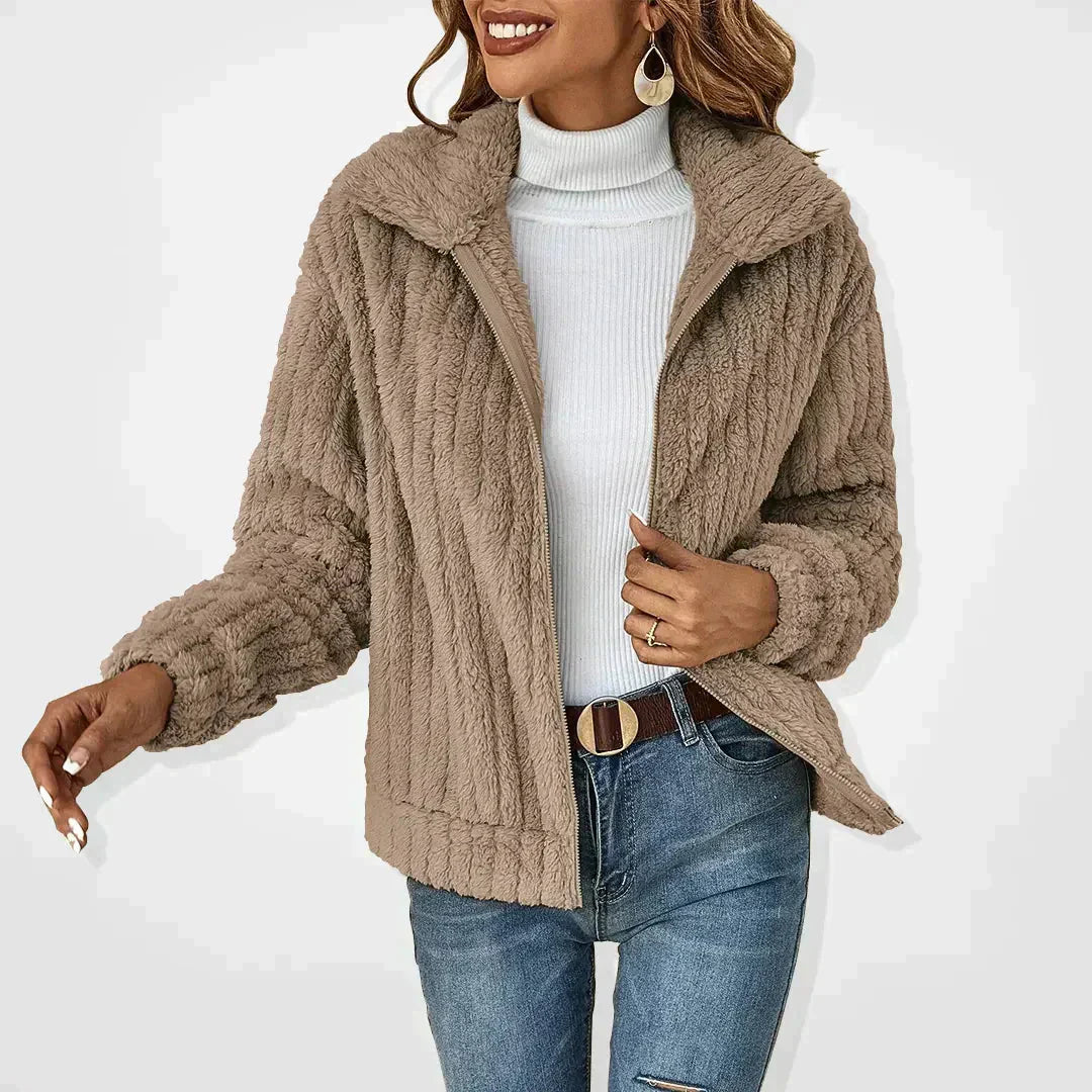 Rhonda - Casual Plushy Cardigan