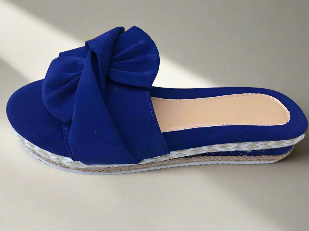Rosetta | Stylish Platform Bow Sandals