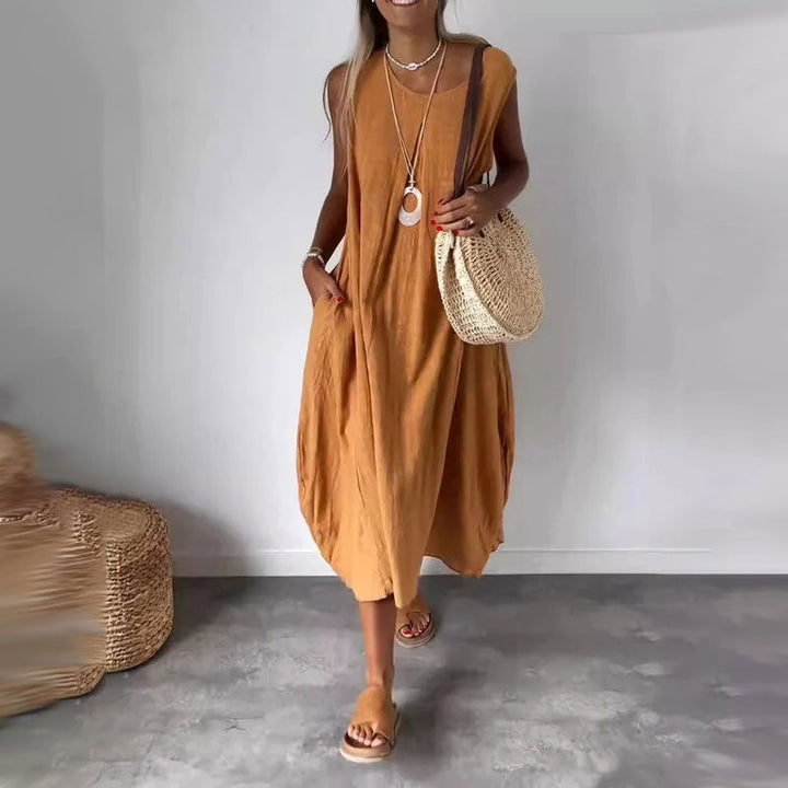 Fabienne | Casual Summer Dress with Pocket Detail
