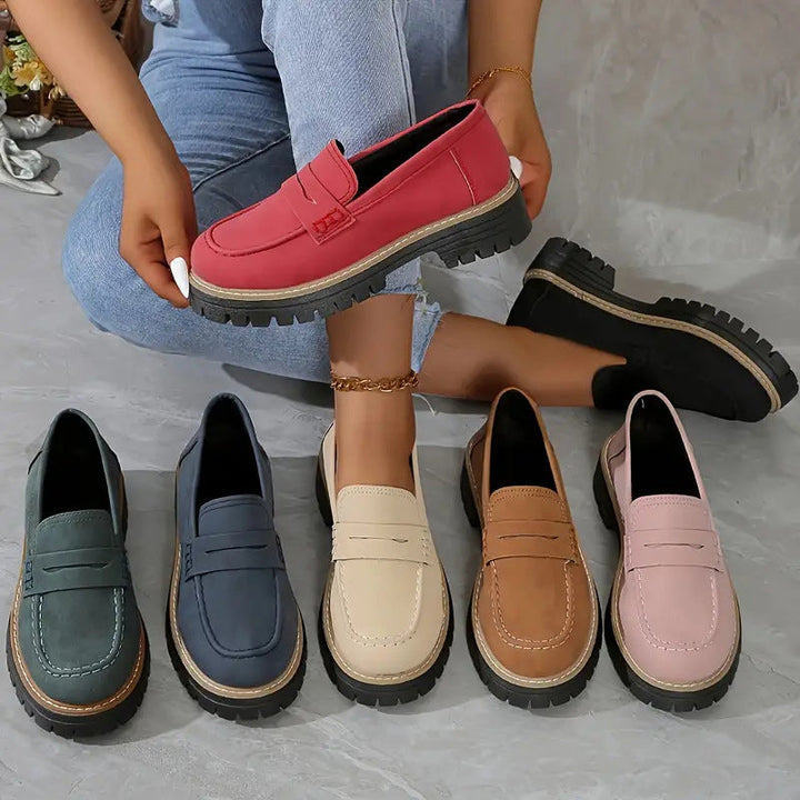 Elara | All-Day Comfort Chunky Loafers