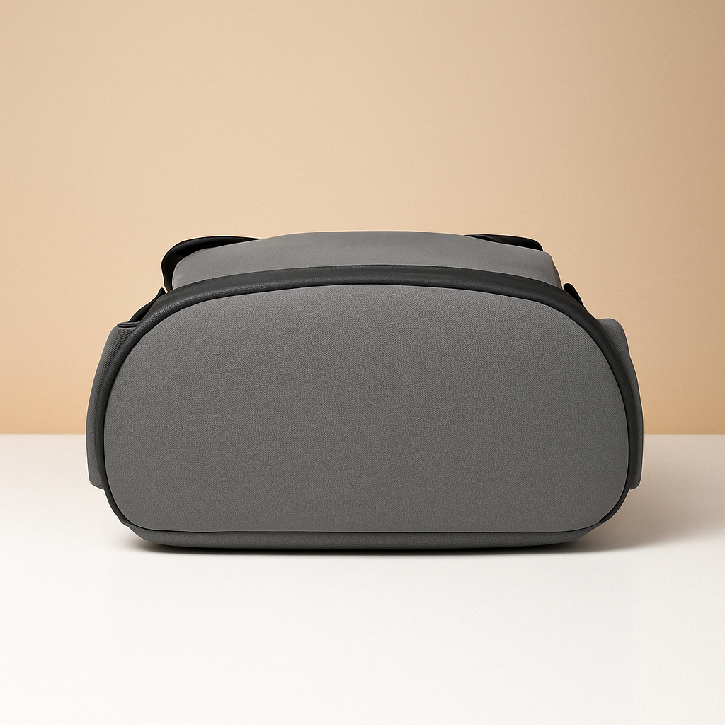 Evi | Waterproof leather laptop backpack